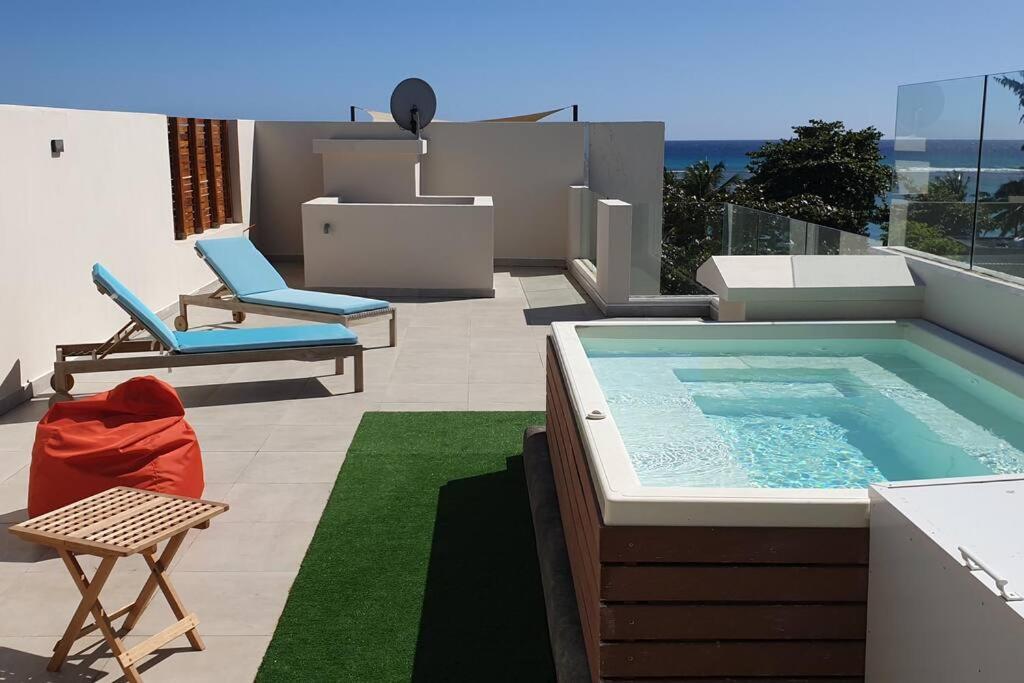 Penthouse Vue Sur Mer 200M2 Pereybere Beach Eksteriør billede